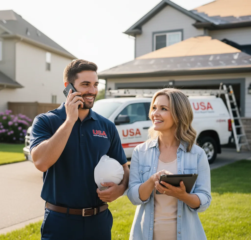 USA Roof Repair Experts customer support in Strawberry Plains